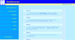 Desktop Screenshot of brenbarn.net